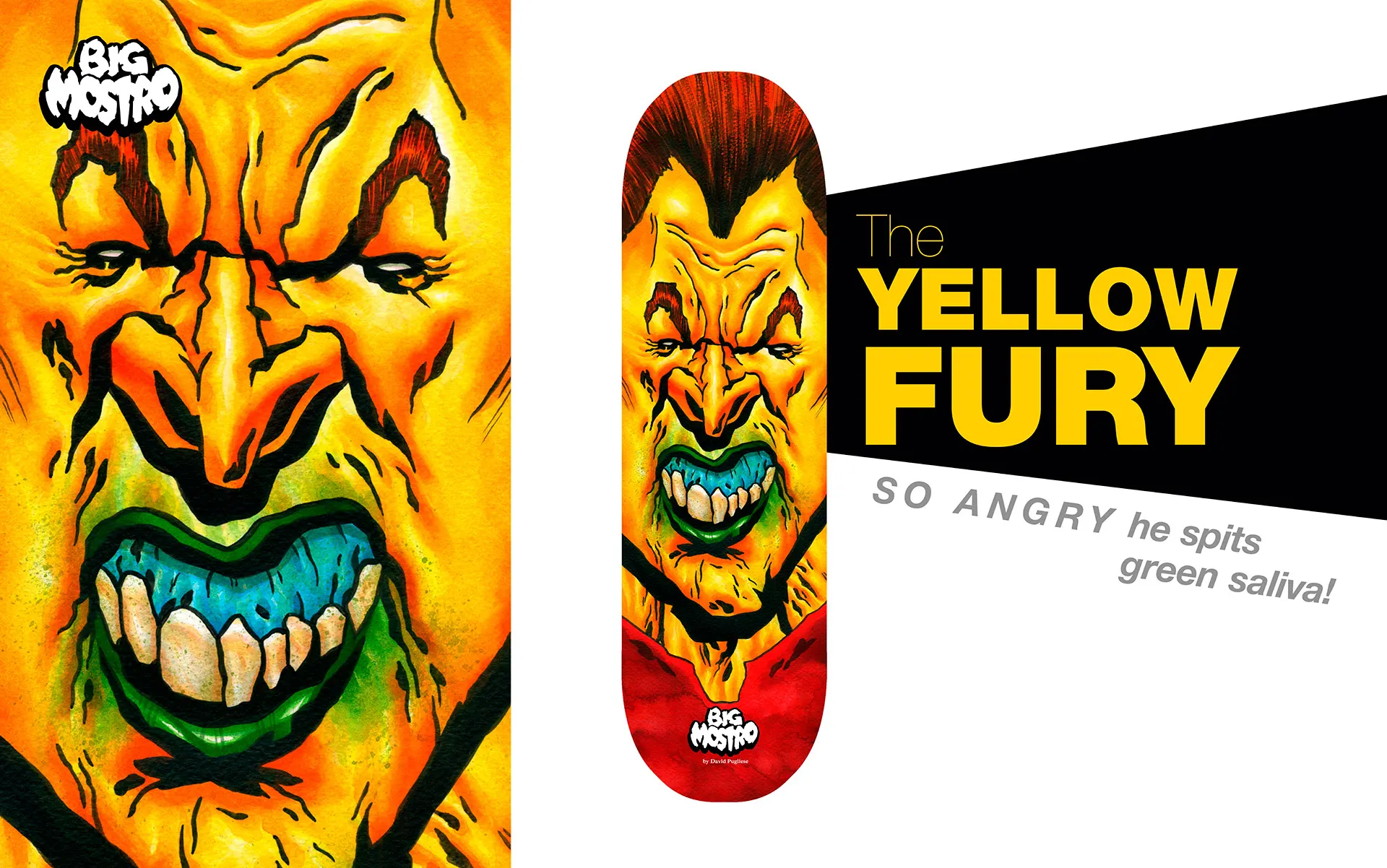 002 BigMostro Skateboarding YellowFury