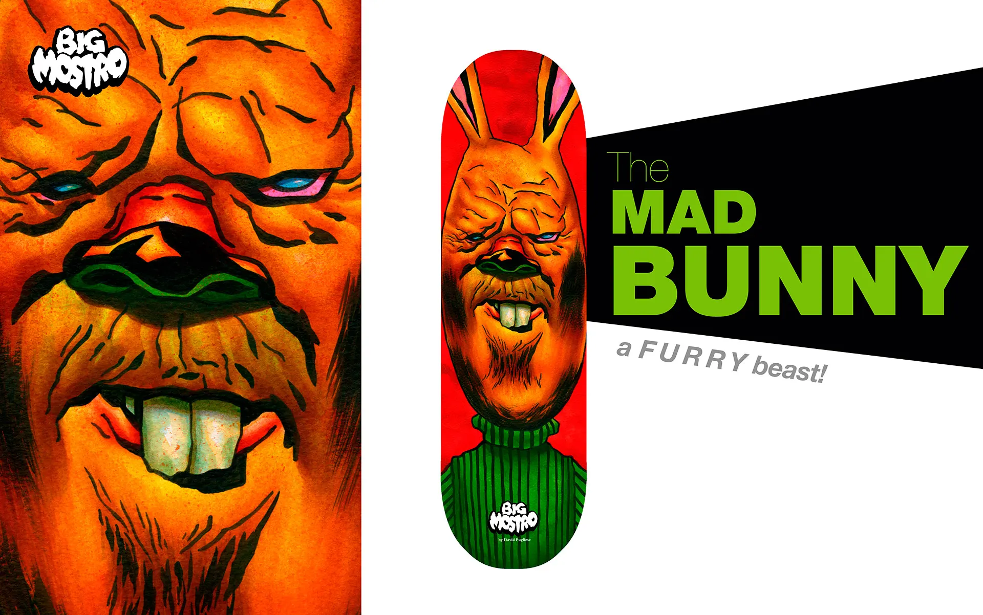 005 BigMostro Skateboarding MadBunny