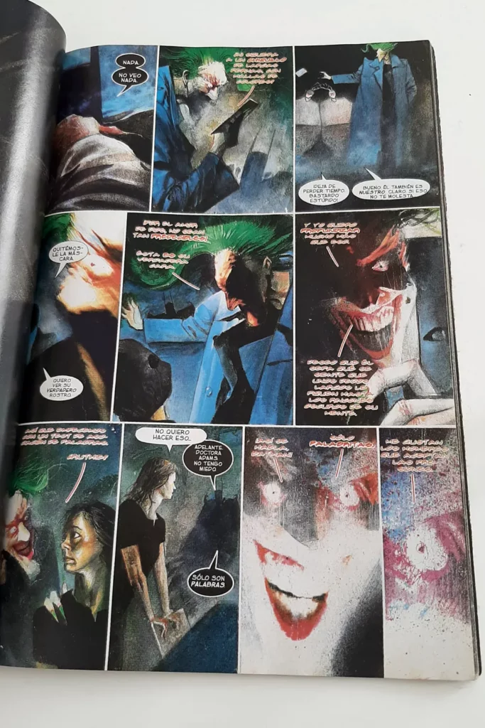 Dave McKean - Arkham Asylum
estilo - ilustración -dibujo