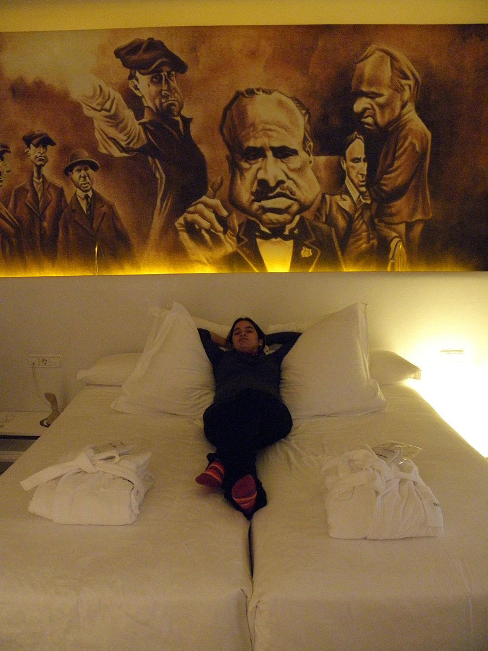 Jesica Cichero en el hotel dormirdcine