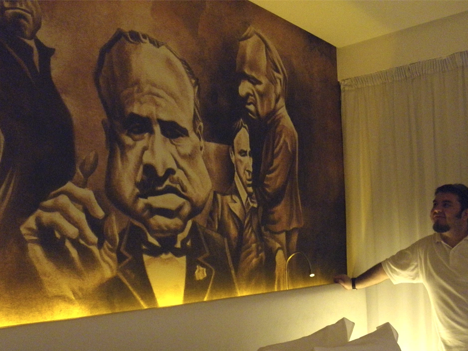 mural el padrino