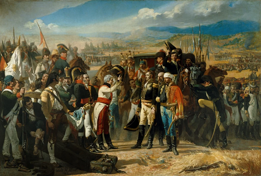 Visita al museo del prado - La rendición de Bailén